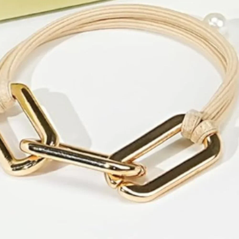 4-Pack Gold Hair Ties